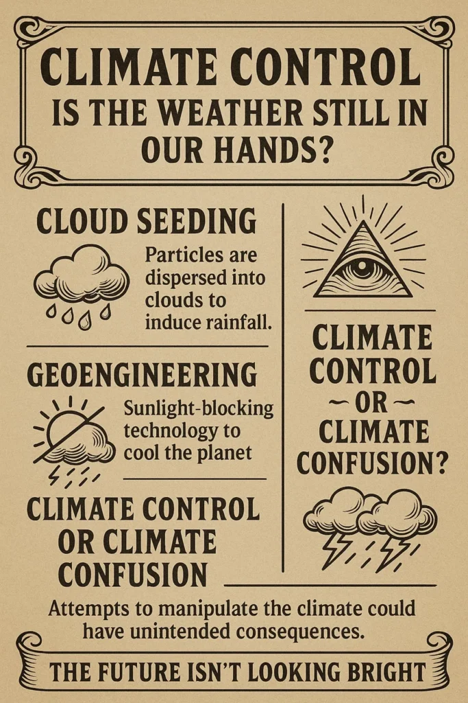 Cloud seeding in the UK, from government weather control to the hidden risks. What are they spraying why aren’t we being told the full truth?