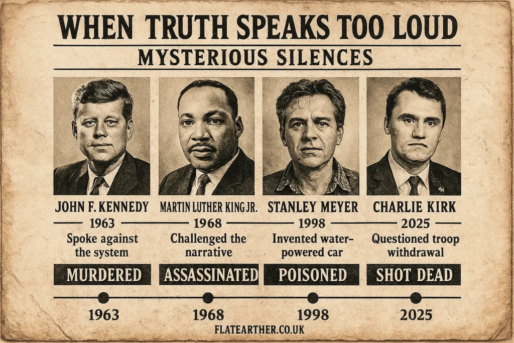 When speaking the truth becomes dangerous, history repeats itself. From JFK to today, truth-tellers face the same silent system of control.