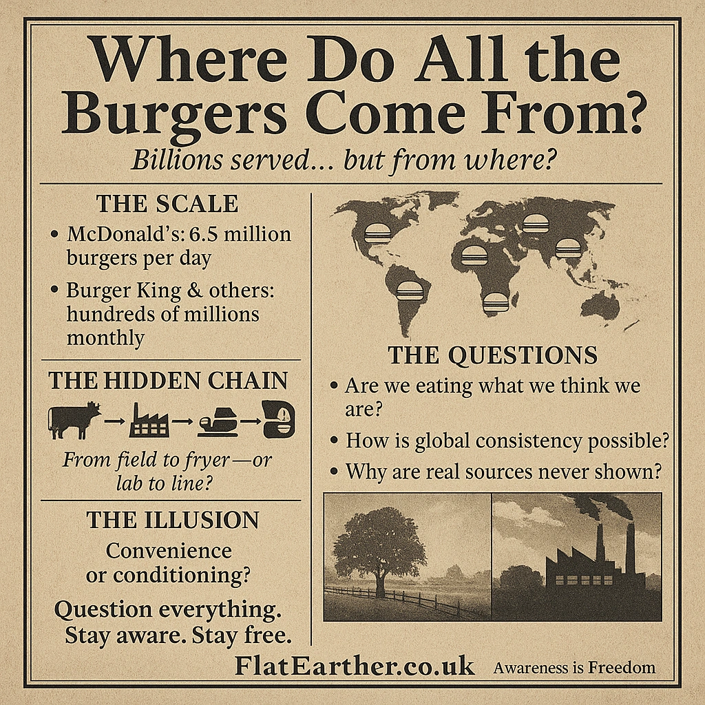 McDonald’s, Burger King and the global burger boom – where do all the burgers come from? A thought-provoking look at the fast-food illusion.