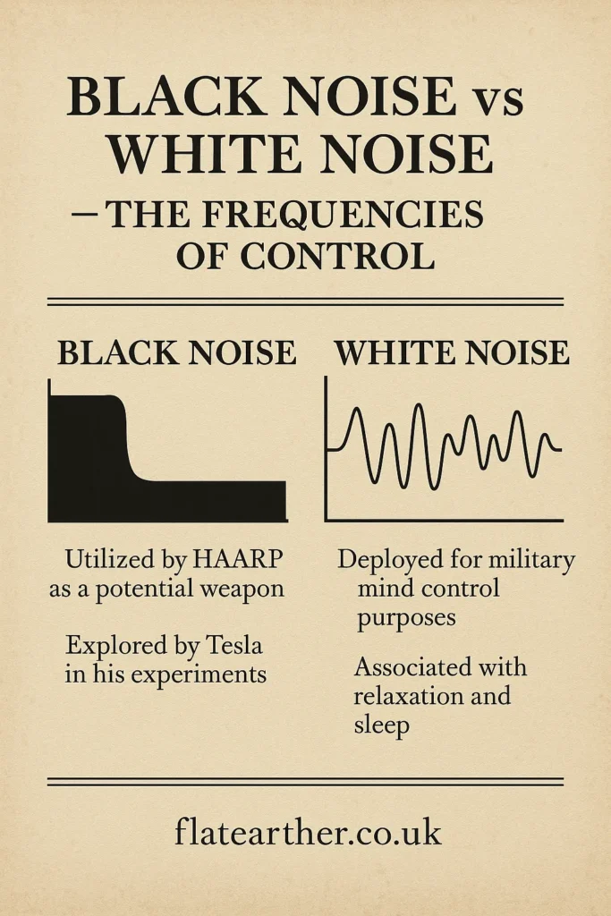 Discover the mystery of black noise, how HAARP manipulates frequencies, and why silence itself may be the most powerful sound of all.