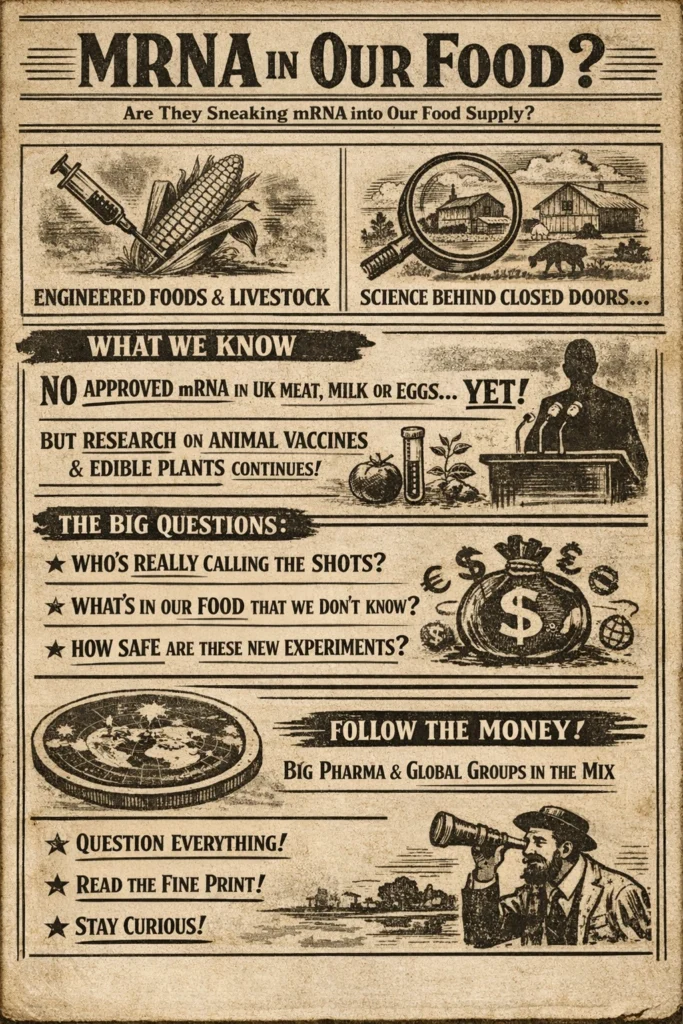 Is mRNA in our food already happening? Discover the research, the unanswered questions, and why transparency in the food chain matters.